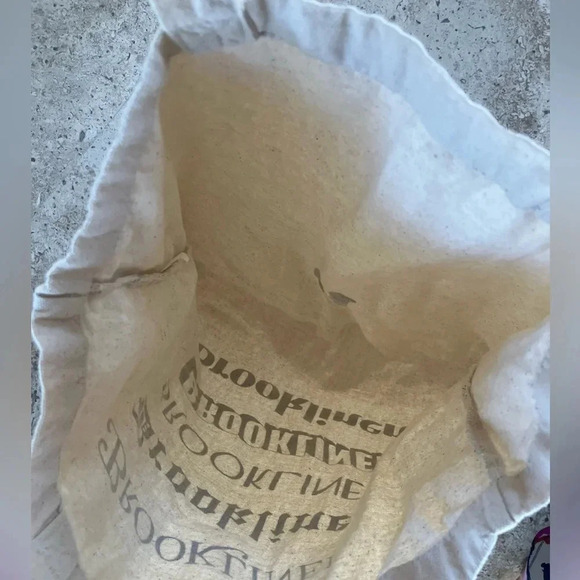 Clean Brooklinen Reusable Canvas Shopping Tote Bag - Picture 4 of 4